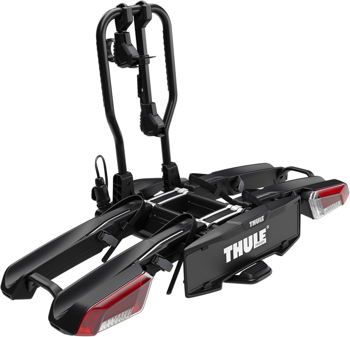 Thule Easyfold 3 Plattform Anhängerkupplung Fahrradträger Schwarz 2(3) bikes, Schwarz 2(3) bikes