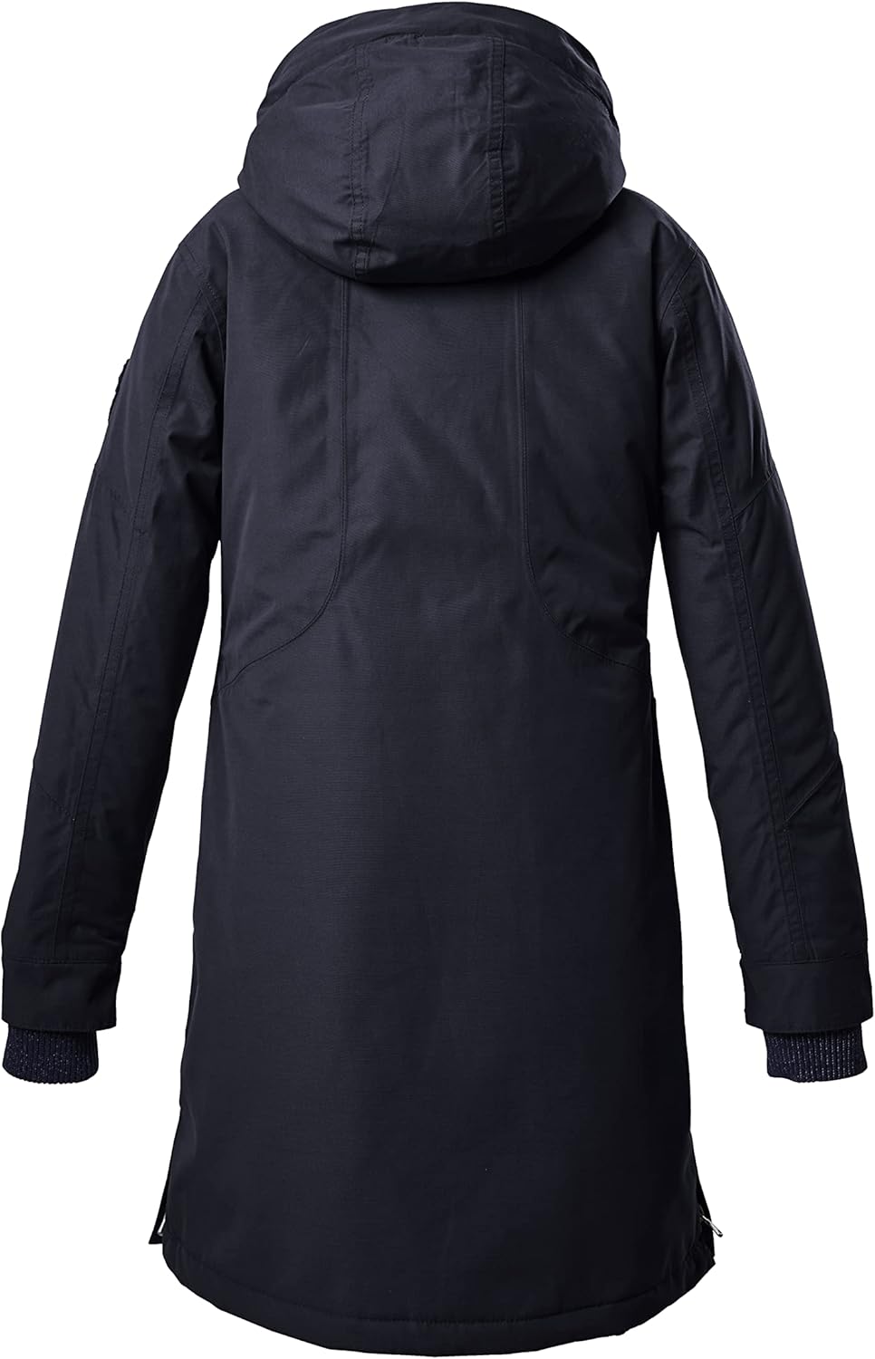 Killtec Mädchen Kow 186 Grls Ct Outdoormantel/Funktionsparka mit abzippbarer Kapuze, dunkelnavy