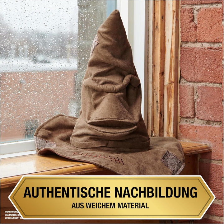 Wizarding World Harry Potter - Interaktiver Sprechender Hut mit Sound, Spielzeug für Kinder ab 5 Jah