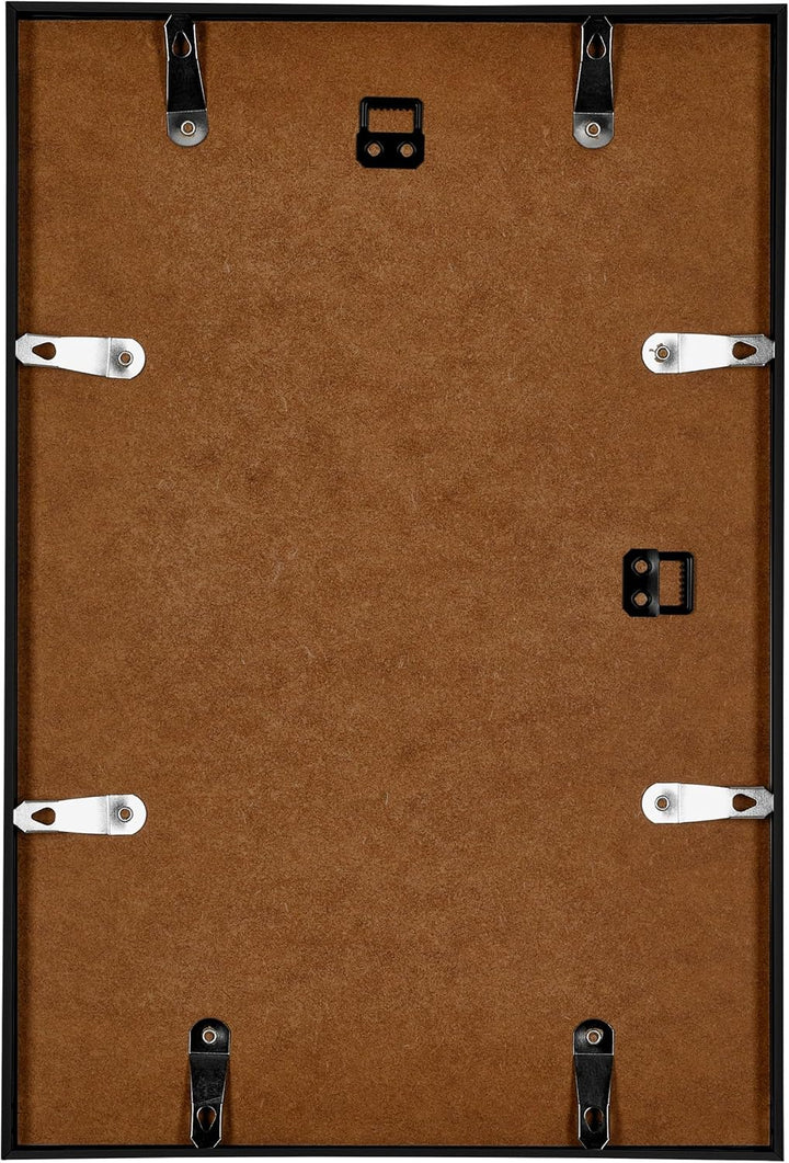 yd. Your Decoration - Bilderrahmen 32x45 cm - Schwarz Matt - Bilderrahmen aus Aluminium mit Acrylgla