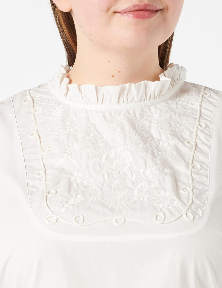 Naf Naf Damen Robe, Elfenbein, 32