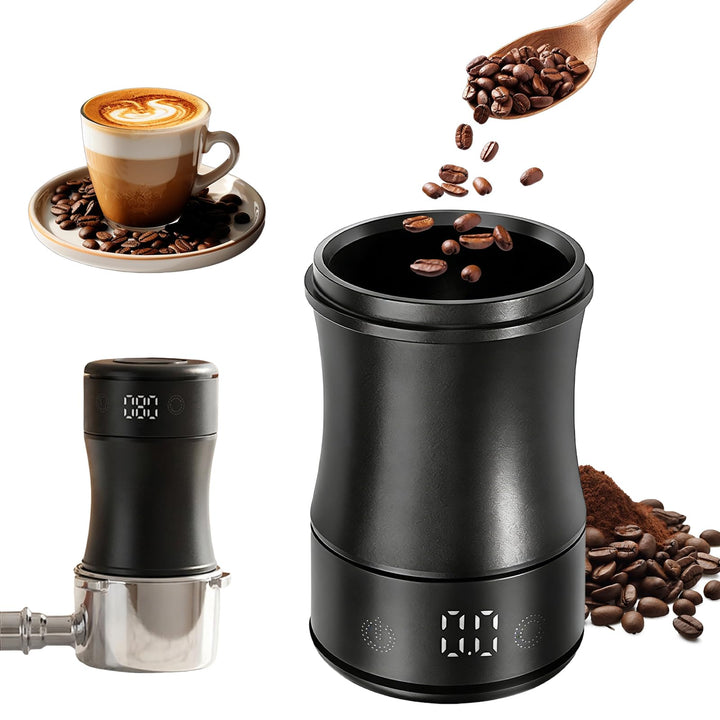 Kaffeewaage, Espresso Waage 0,1g - Digitale Kaffee Waage mit Dosierbecher, USB-C Wiederaufladbar, Ba