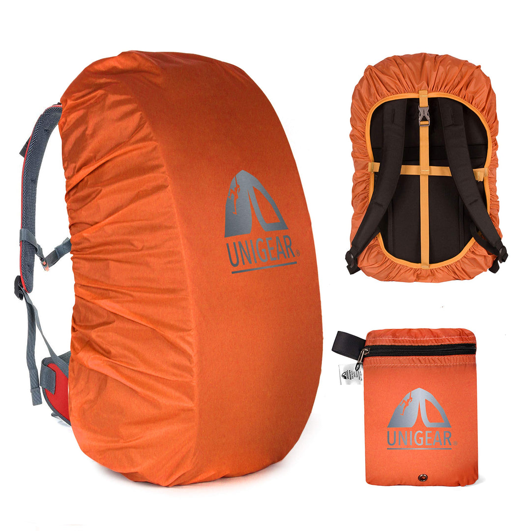 Unigear Regenschutz für Rucksäcke Schulranzen mit Reflektor, wasserdichte Regenhülle Rucksack Cover