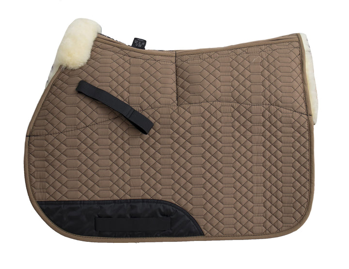 Engel Reitsport Lammfell Aufpolster Korrektur Schabracke Half Lined SCHABRA1AP-VSS-CAM-MED Stoff Cam
