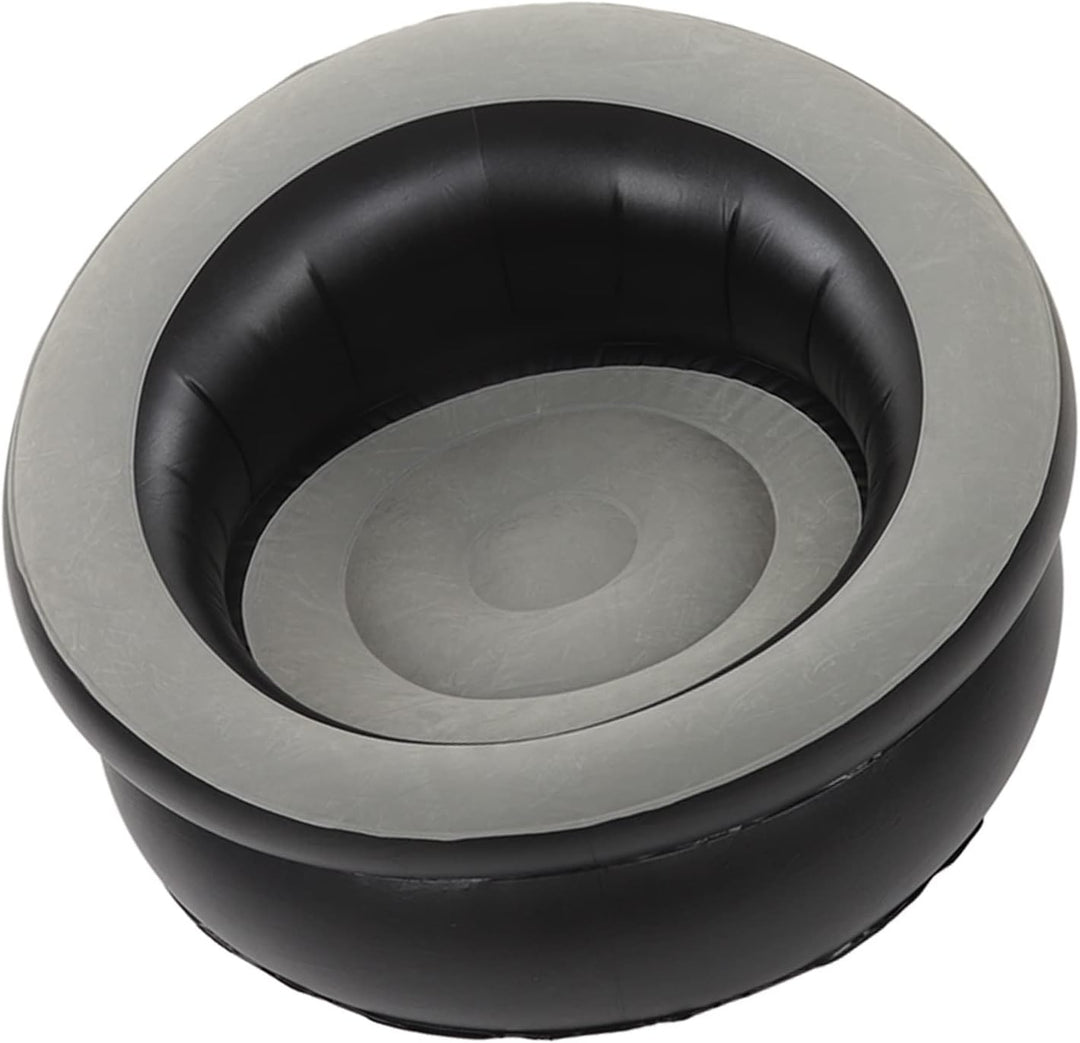 Yosoo Aufblasbare Couch, Aufblasbarer Sofastuhl, Beflocktes Luftsofa, Einfacher Aufblasbarer Stuhl f
