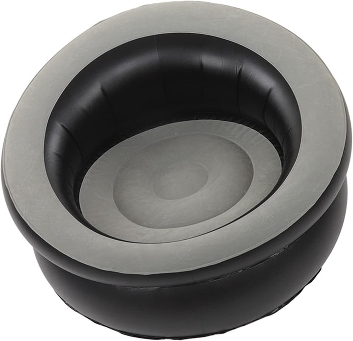 Yosoo Aufblasbare Couch, Aufblasbarer Sofastuhl, Beflocktes Luftsofa, Einfacher Aufblasbarer Stuhl f
