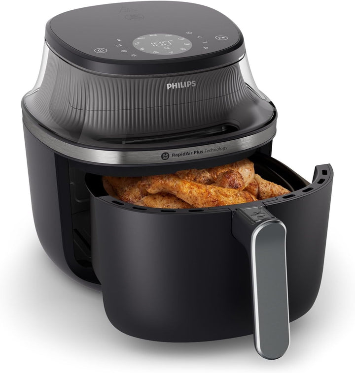 Philips Air Fryer Series 3000 NA331/00, 6.2 l, RapidAir Plus Technology, 1700 W, Black