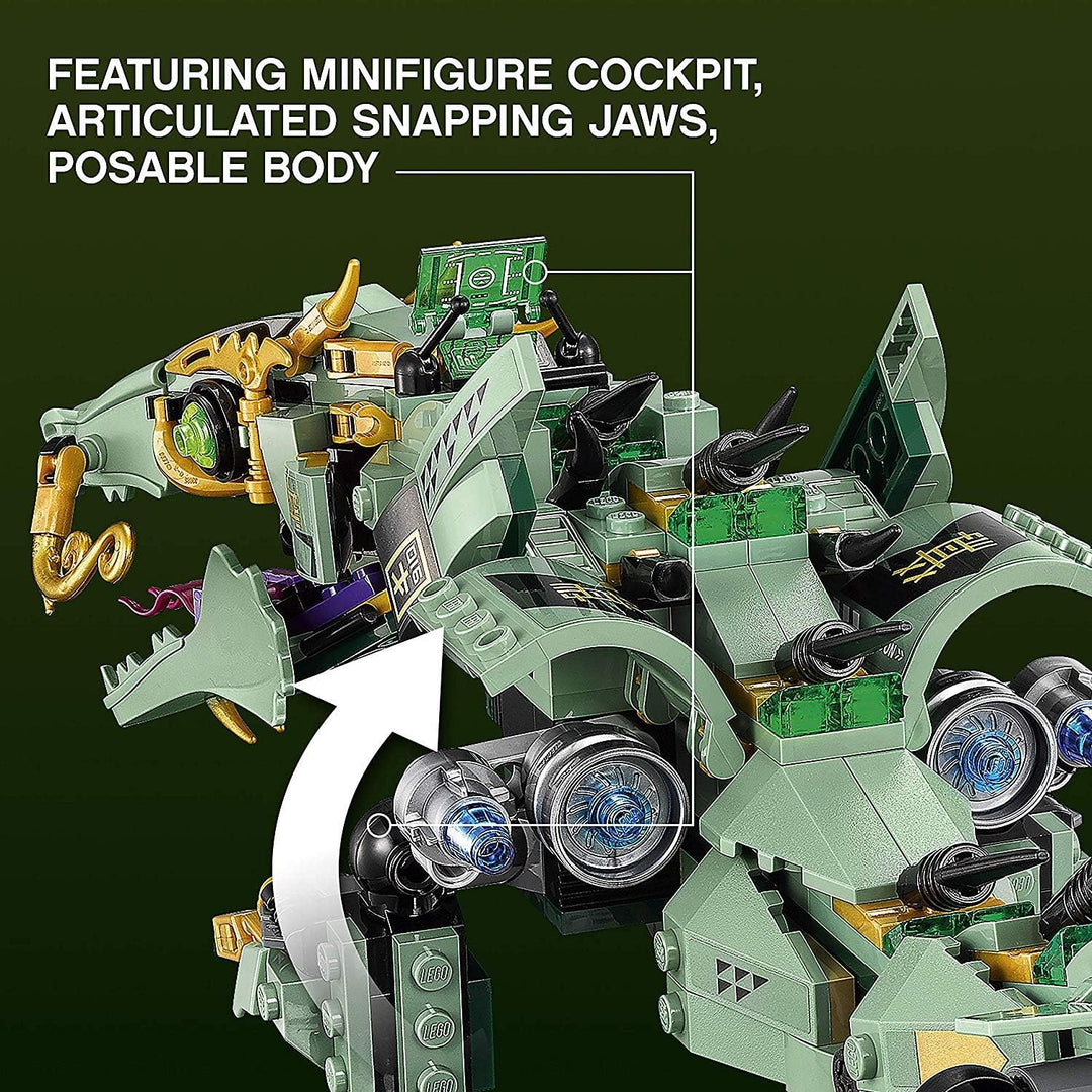 LEGO Ninjago 70612 - Mech-Drache des Grünen Ninja Single, Single