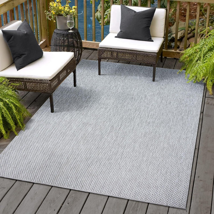 SANAT Melissa Outdoor Teppich Wetterfest - Balkon Teppich Wasserabweisend - Teppich für den Innen un