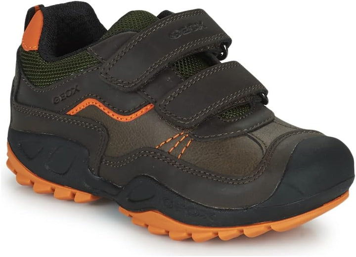 Geox Jungen J New Savage Boy A Schuhe 24 EU Brown Dk Orange, 24 EU Brown Dk Orange