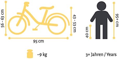 BIKESTAR Kinderfahrrad 12 Zoll für Mädchen und Jungen ab 3-4 Jahre | 12er Kinderrad Mountainbike | F