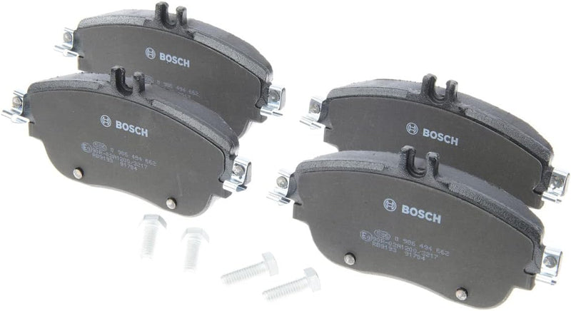 Bosch BP1507 Bremsbeläge - Vorderachse - ECE-R90 Zertifizierung - vier Bremsbeläge pro Set