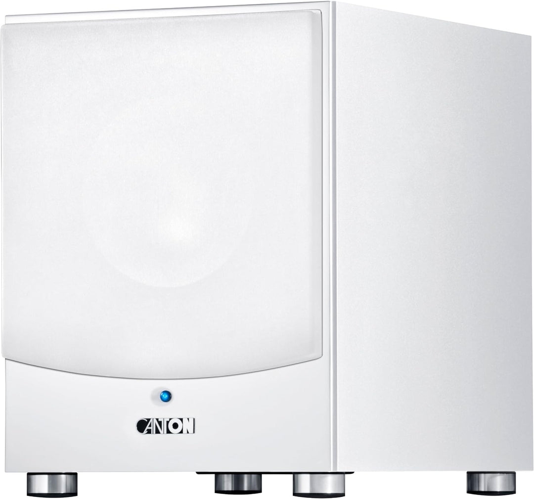 Canton SUB 12.2 aktiver Subwoofer (200/350 Watt) weiss (Stück), weiss