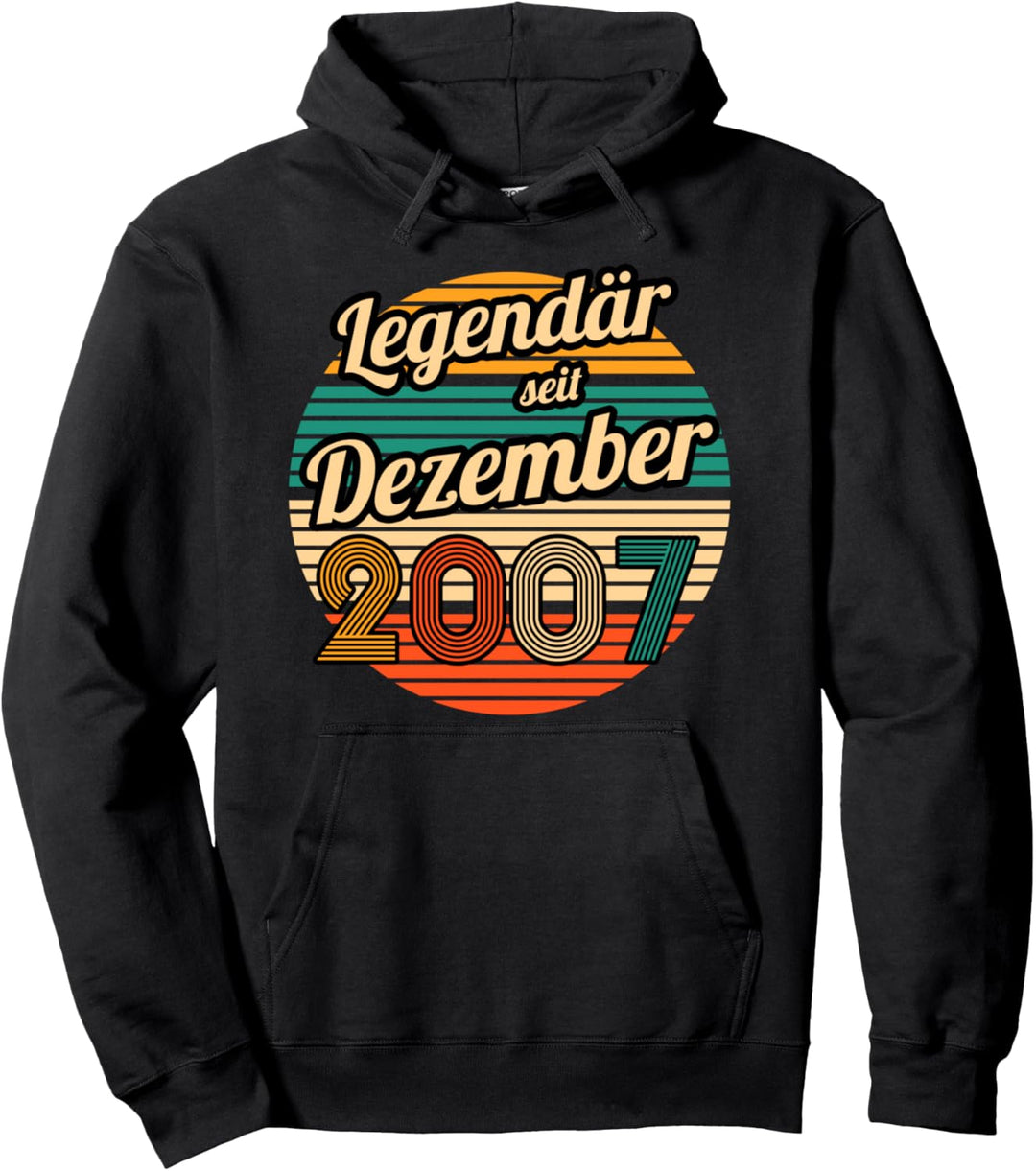 Legendär seit Dezember 2007 14.Geburtstag Junge 14 Jahre Pullover Hoodie
