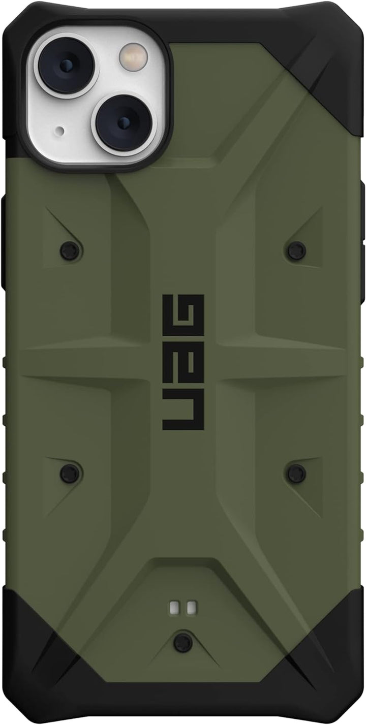Urban Armor Gear UAG Pathfinder Hülle kompatibel mit Apple iPhone 14 Plus [Wireless Charging kompati
