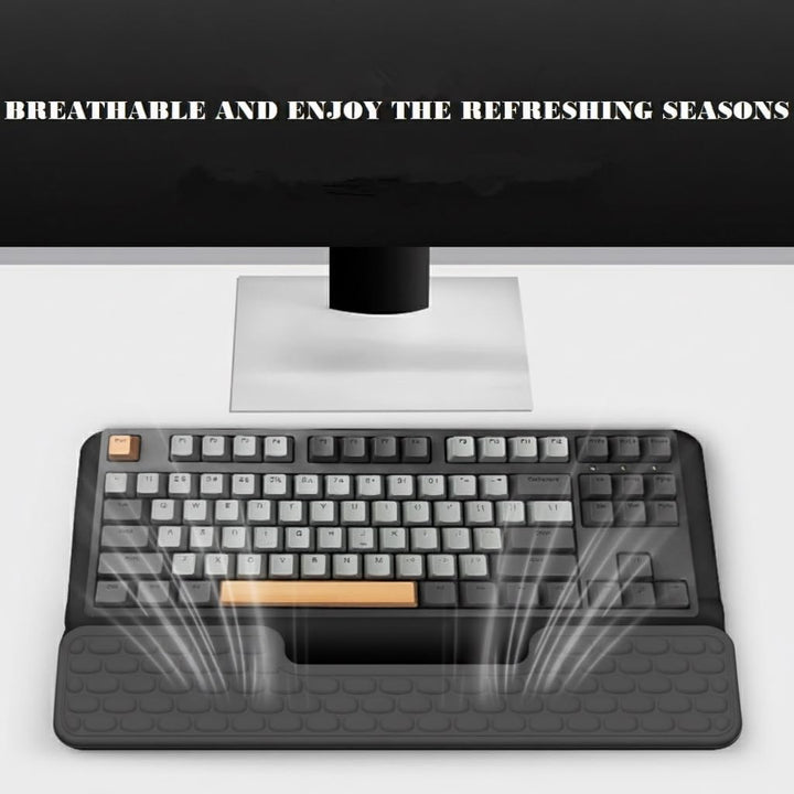 Tastatur Ständer mit Handgelenkauflage,Ergonomisches Tilt Tastaturständer,Ergonomischer Bequemer Wri