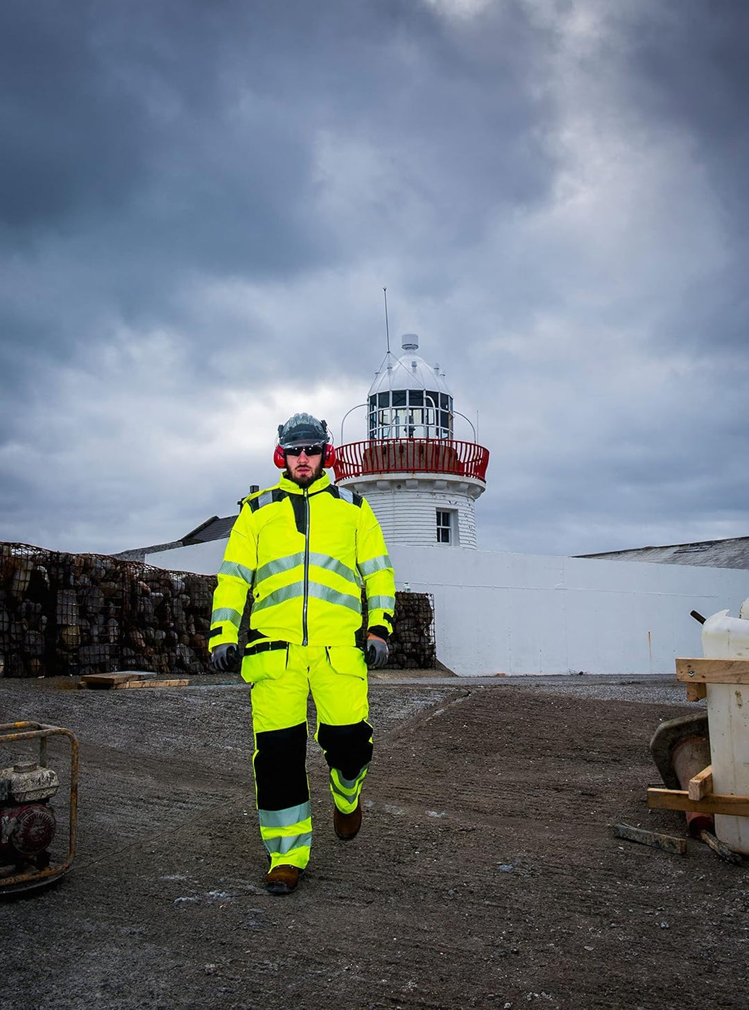 Portwest PW3 Sicherheits-Winterjacke, T400YBRXL, Gelb XL Gelb, XL Gelb