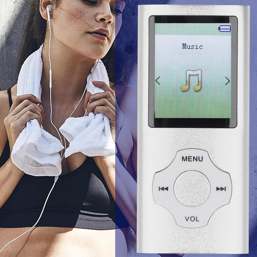 Bewinner 128 GB MP3 -MP4 -Player mit Bluetooth und WiFi, Tragbarer Verlustfreier Sound MP3, HiFi Sou