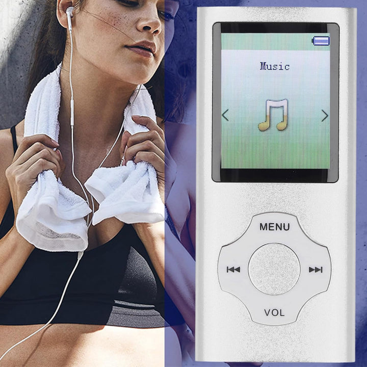 Bewinner 128 GB MP3 -MP4 -Player mit Bluetooth und WiFi, Tragbarer Verlustfreier Sound MP3, HiFi Sou