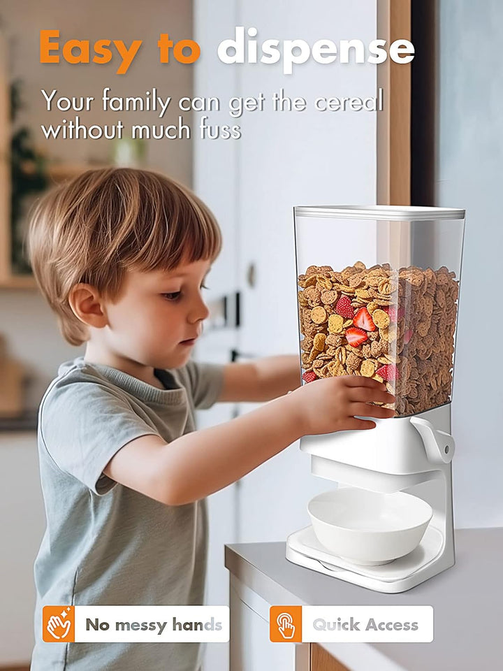 Tokokimo Cereal Dispenser, Zerkleinert Keine Cerealien Beim Ausgeben, Müslispender für Zereales Früh