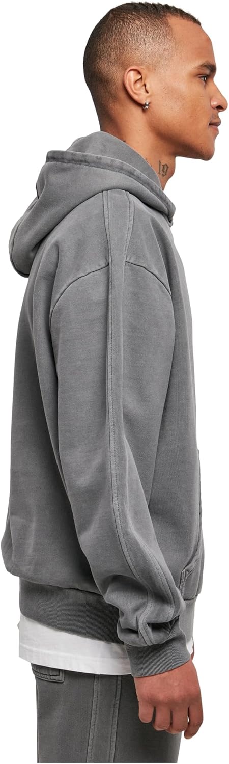 Urban Classics Herren Tye Dyed Hoody XS Darkshadow, XS Darkshadow
