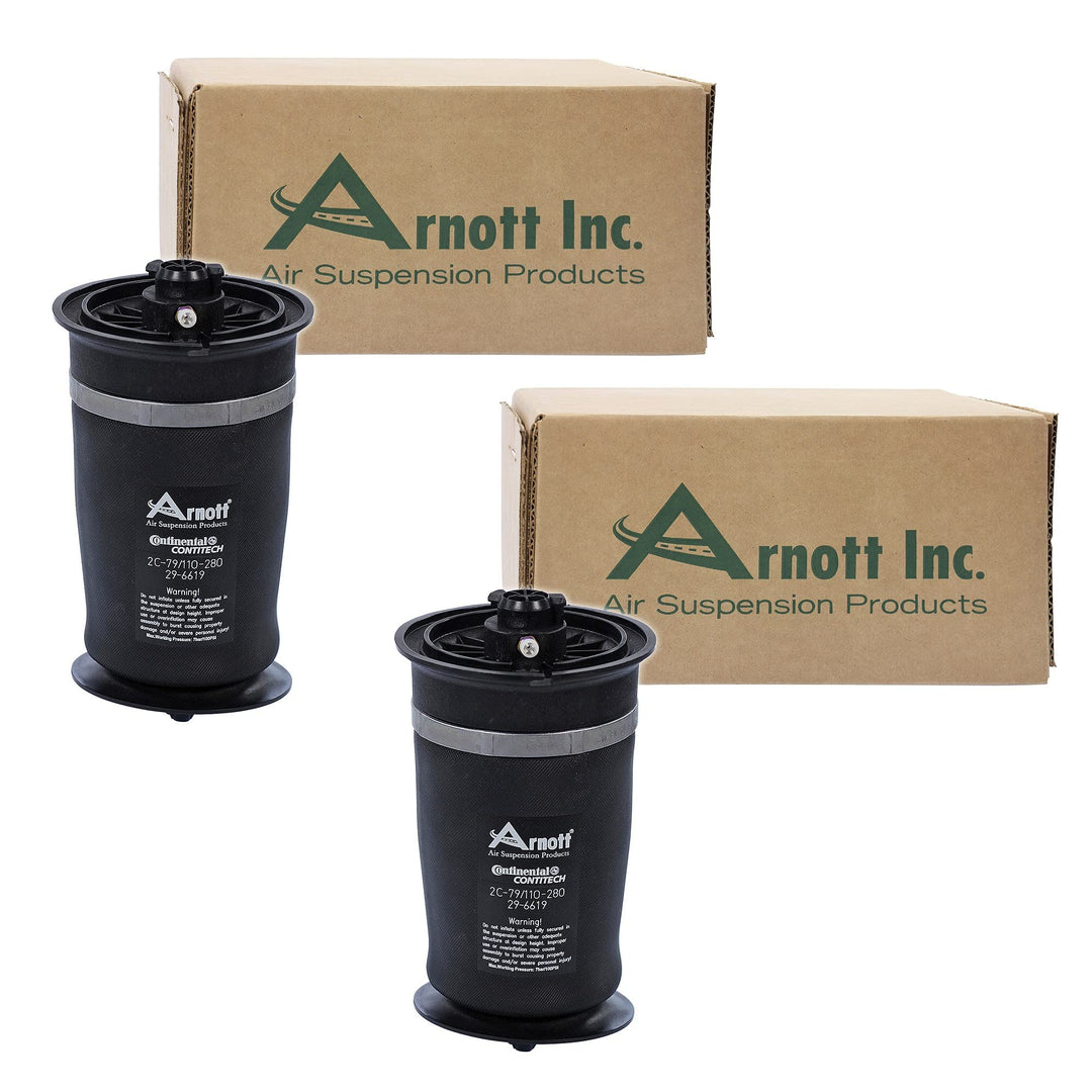 ORIGINAL ARNOTT 2x LUFTFEDER FEDERBALG LUFTFAHRWERK LUFTFEDERUNG HINTEN RECHTS LINKS