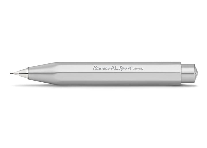 Kaweco AL Sport Druckbleistift 0.7mm HB I 12 g Minenbleistift aus hochwertigem Aluminium I Seidenglä