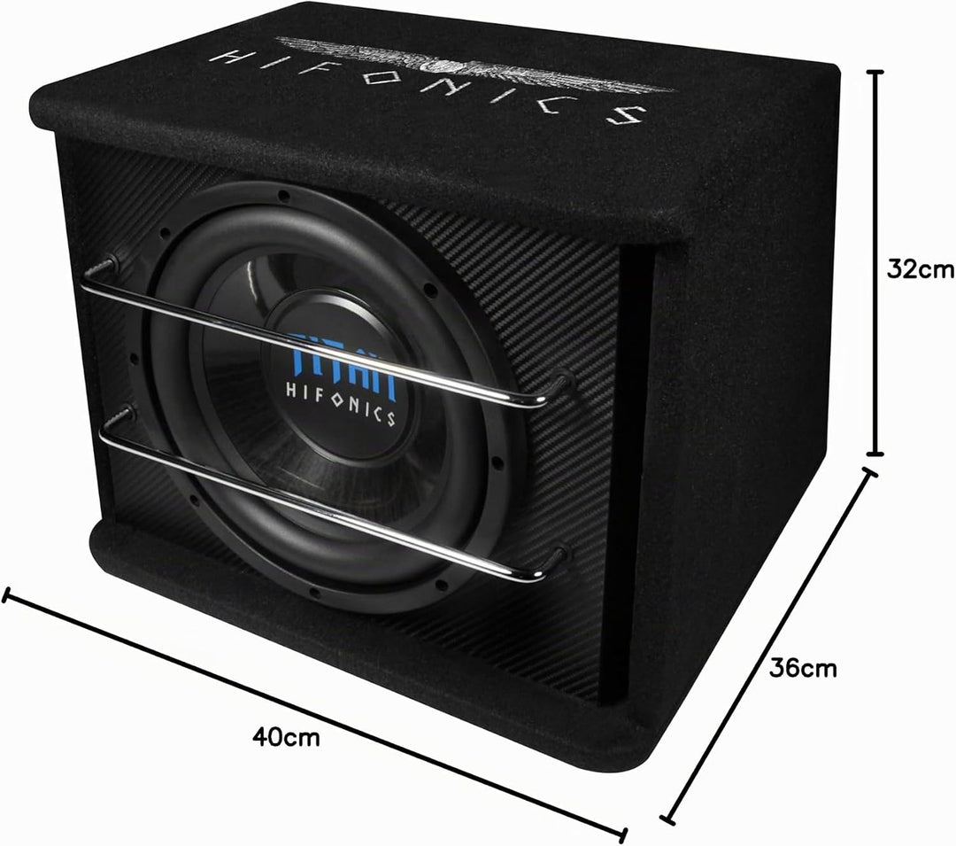 Hifonics TS250R - 25 cm (10") Single-Bassreflex-System mit 600W max aus der Titan Serie Car-Audio
