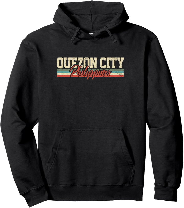 Quezon City Vintage Pullover Hoodie