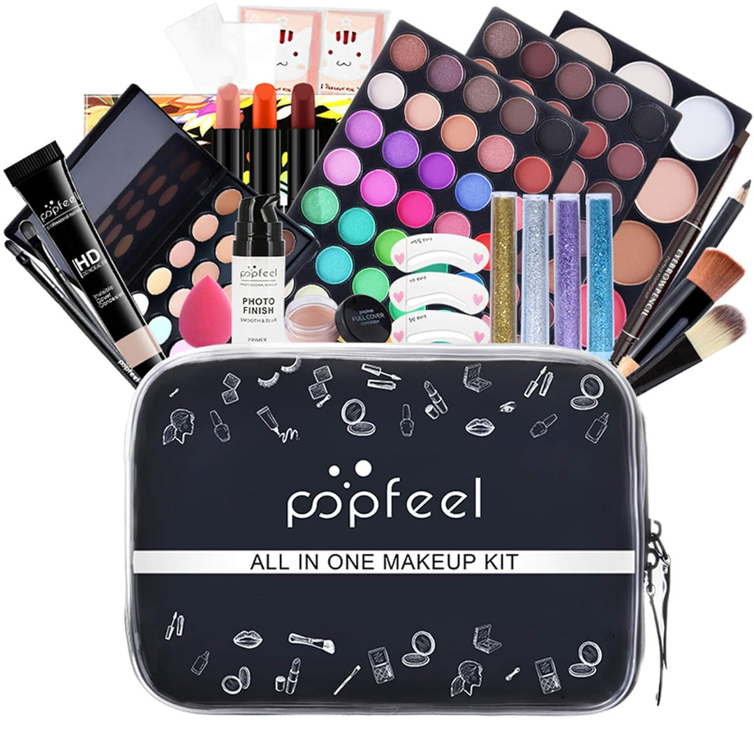 FantasyDay Multifunktions Exquisite Kosmetik Geschenkset Make-up Schmink Kit für Gesicht, Augen und