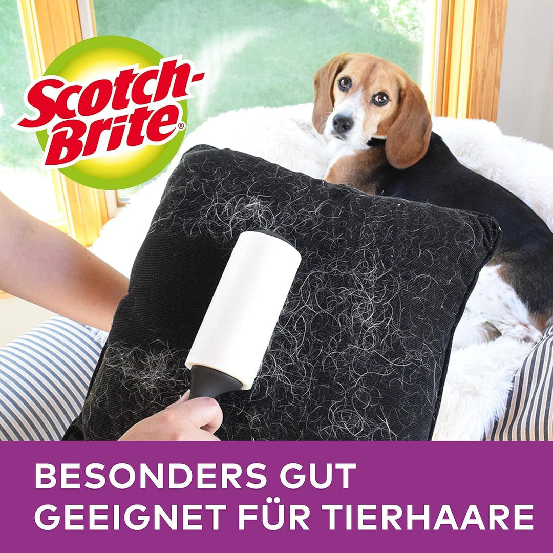 Scotch-Brite Ersatzrolle, 2er Pack à 30 Blatt, Nachfüllrolle für den Scotch-Brite Everyday Clean Fus