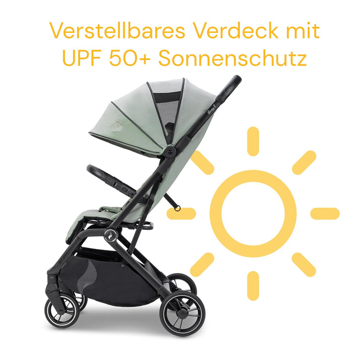 Osann Boogy 2 Kinderwagen Buggy mit Liegefunktion ab Geburt bis 22 kg - Reisebuggy inklusive Regenve