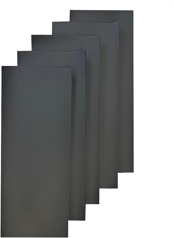 ABM Dämmmatte selbstklebend Kautschuk Isoliermatte 6mm Dämmdicke Dämmung Isolierung 5 stucke: 40 x 1