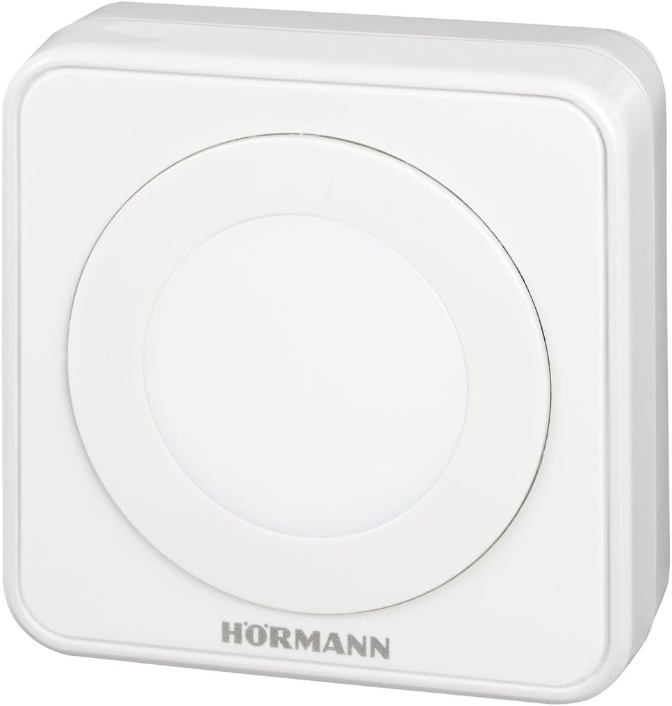 Hörmann Handsender HSZ1 868-BS, praktischer 1-Tasten-Garagentoröffner, Funkfernbedienung mit BiSecur