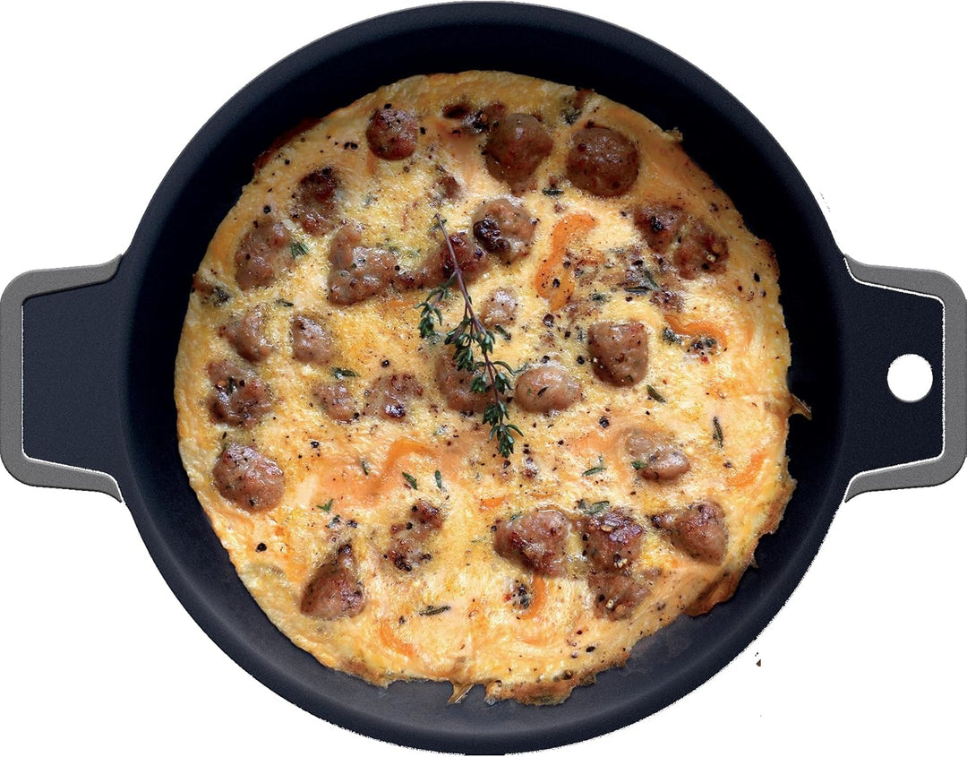 KitchenCraft Mikrowellen-Grill- und Bräunungspfanne, Schnelles Kochen, Backofenqualität, Stabil und