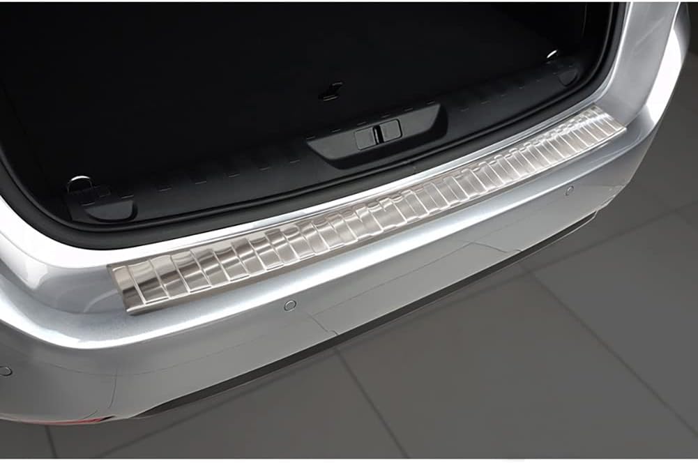 Avisa Edelstahl Heckstossstangenschutz kompatibel mit Peugeot 308 II SW 2013-2017 & Facelift 2017-20