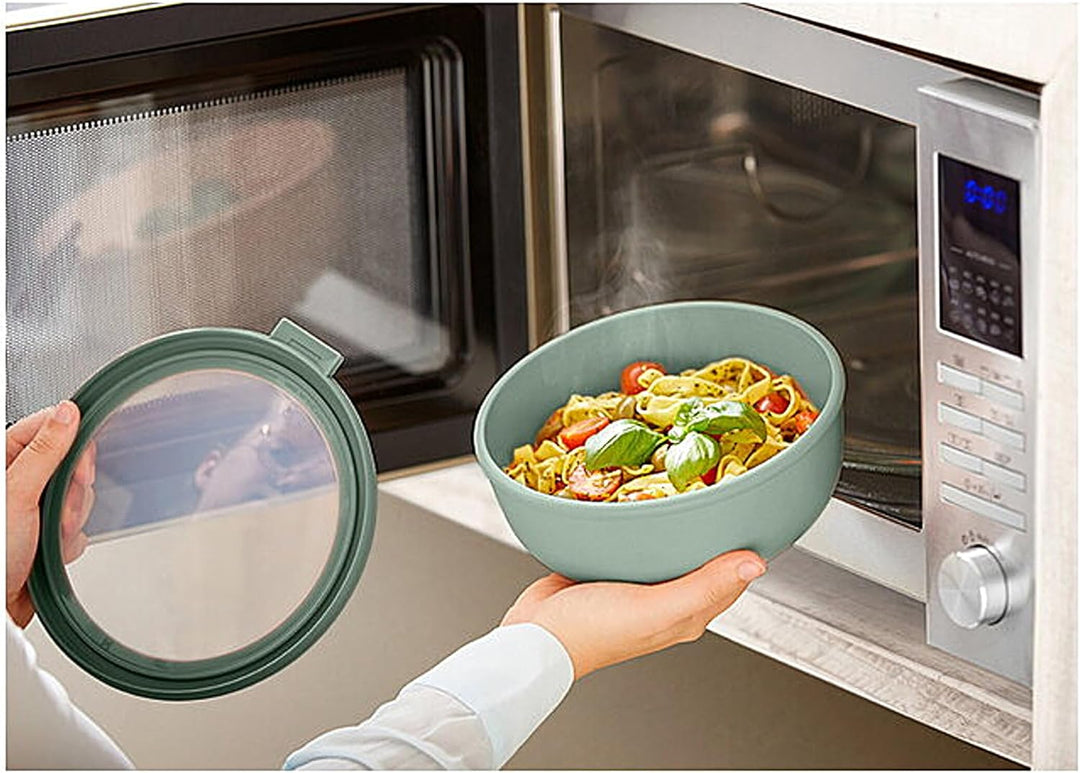 Mepal Multi Bowl Cirqula Round - Mikrowellen Geschir - Geeignet als Luftdichte Aufbewahrungsbox für