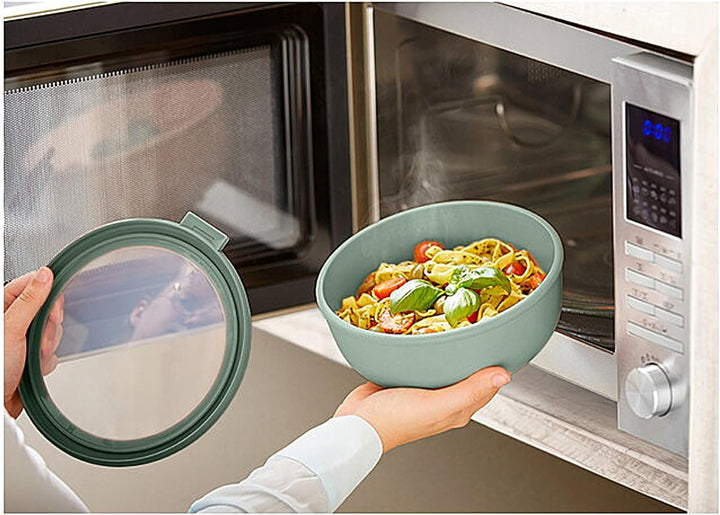 Mepal Multi Bowl Cirqula Round - Mikrowellen Geschir - Geeignet als Luftdichte Aufbewahrungsbox für