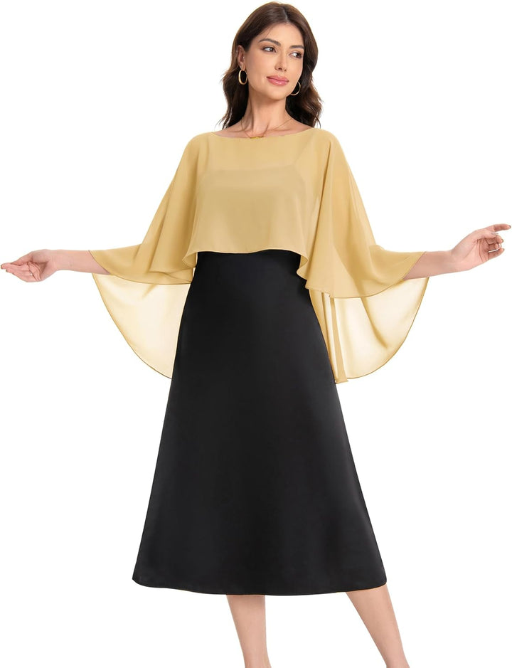 Baoqiya Damen 100 cm Einheitsgrösse Gold, Einheitsgr&amp;