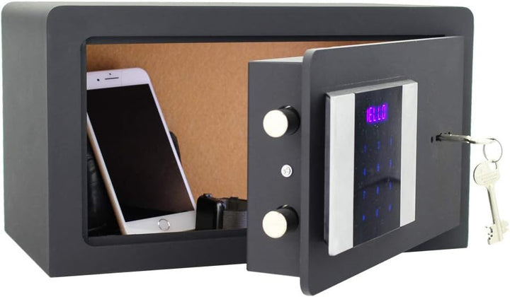 Profirst Möbeltresor Hestia 200 Elektronikschloss mit LED Beleuchtung, Hoteltresor inklusive Montage