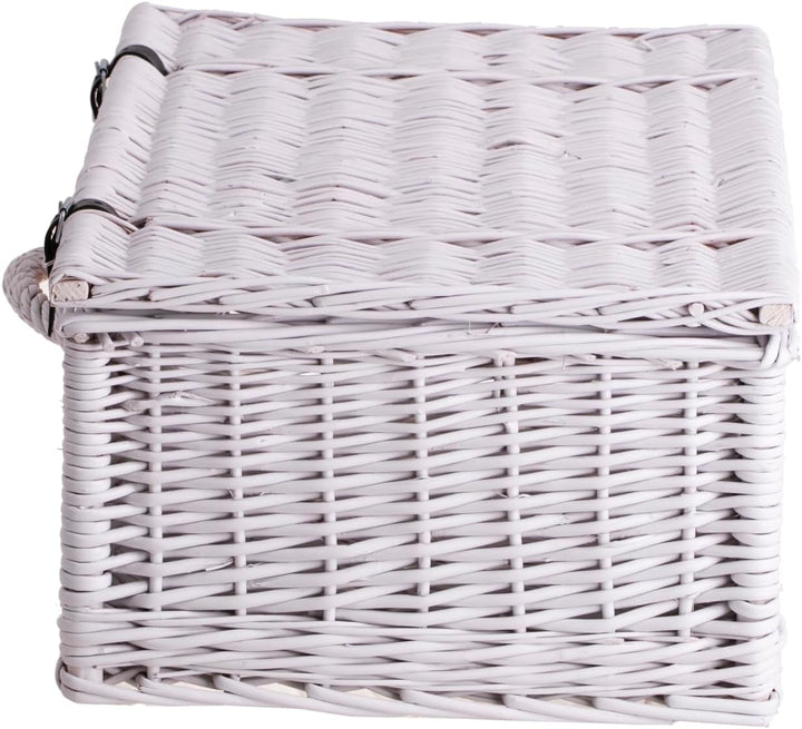 Weidenkoffer, Aufbewahrungskorb, Stylingkorb, Picknickkorb, Geschenkkorb, Deko-Korb, Multifunktionsb