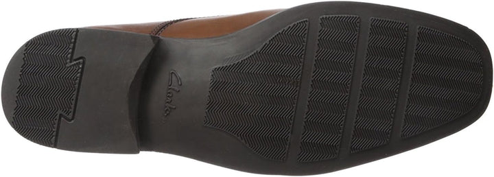 Clarks Herren Stafford Park5_Derby 42 EU Dunkelbraunes Leder, 42 EU Dunkelbraunes Leder