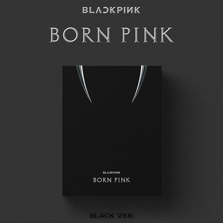 BLACKPINK - [BORN PINK] (BLACK Ver.) CD + Photobook + Envelope + Lyrics Paper + Large Photocard + Po