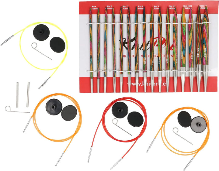 KnitPro Symfonie: Knitting Pins: Circular: Interchangeable: Deluxe Set Single, Single