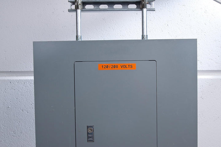 Brady Vinyl-Etiketten für Etikettendrucker M211 & M210 - Vinyl-Klebe-Druckeretiketten - Industrieeti