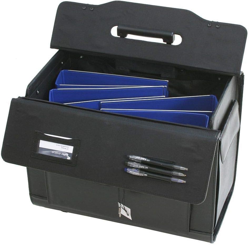 Pilotenkoffer Businesstrolley 49.5 cm schwarz