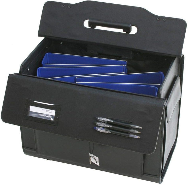 Pilotenkoffer Businesstrolley 49.5 cm schwarz