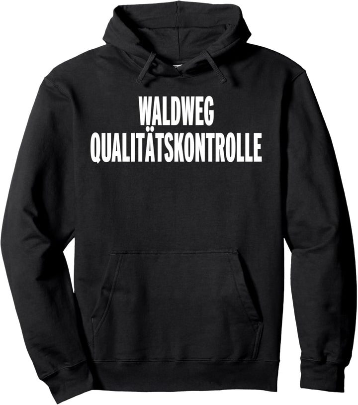 Waldweg Qualitätskontrolle Mountain Bike Downhill BMX MTB Pullover Hoodie