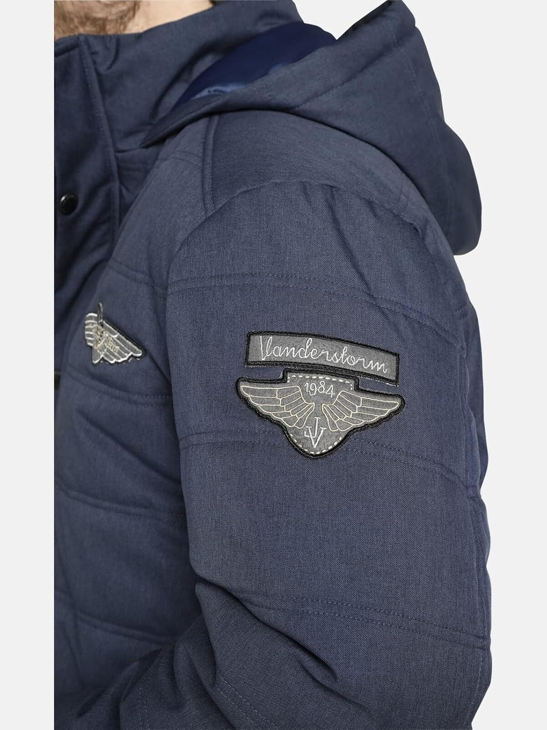 Jan Vanderstorm Herren Jacke Juhapekka (Herbstjacke, Winterjacke) 54 Dunkelblau, 54 Dunkelblau