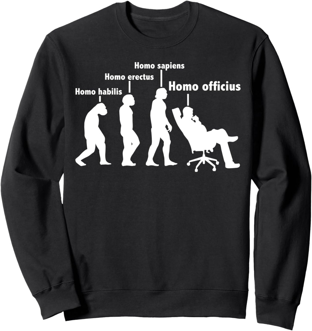 QUARANTÄNE 2021| Homeoffice Homo Sapiens | Quarantäne Sweatshirt